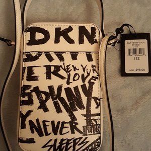 DKNY graffiti Cross body  small bag.